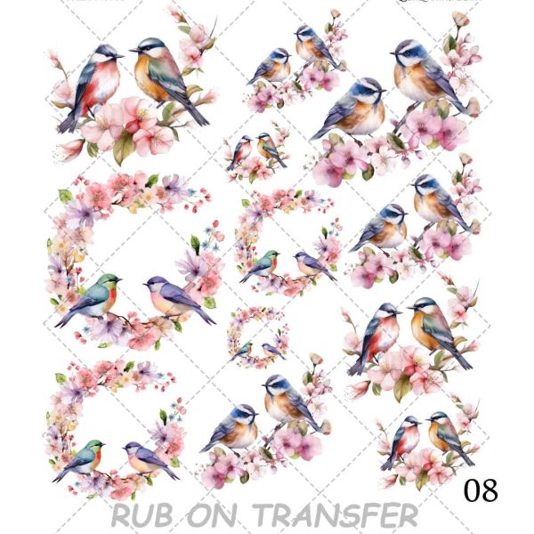 08 ترنسفر روبون الوا (Rub on Transfer) - تصویر 1