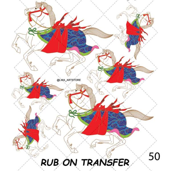 50 ترنسفر روبون الوا (Rub on Transfer) - تصویر 1