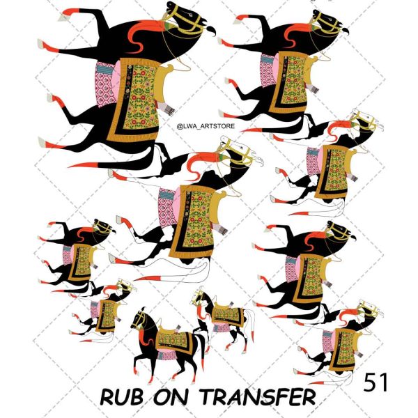 51 ترنسفر روبون الوا (Rub on Transfer) - تصویر 1