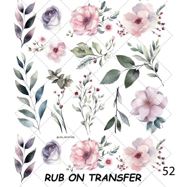 52 ترنسفر روبون الوا (Rub on Transfer) - تصویر 1