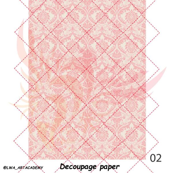 02 کاغذ دکوپاژ (Decoupage Paper) - تصویر 1