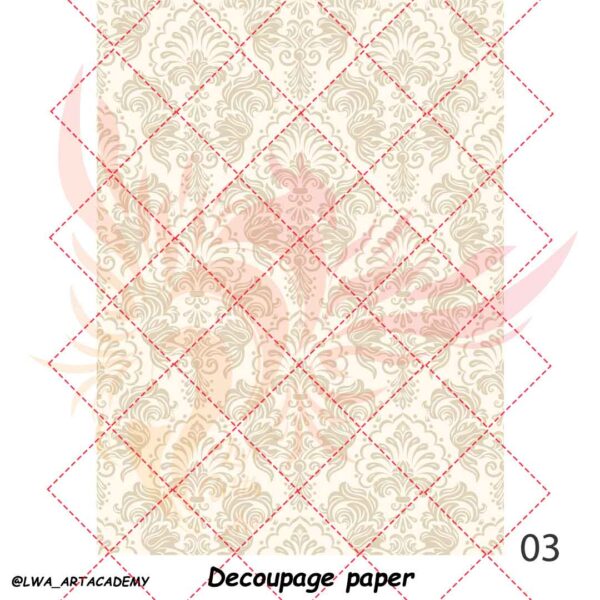 03 کاغذ دکوپاژ (Decoupage Paper) - تصویر 1