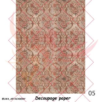 کاغذ دکوپاژ (Decoupage Paper)