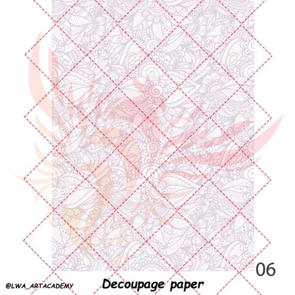 06 کاغذ دکوپاژ (Decoupage Paper) - تصویر 1