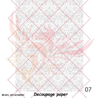 کاغذ دکوپاژ (Decoupage Paper)