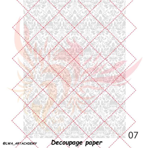 07 کاغذ دکوپاژ (Decoupage Paper) - تصویر 1