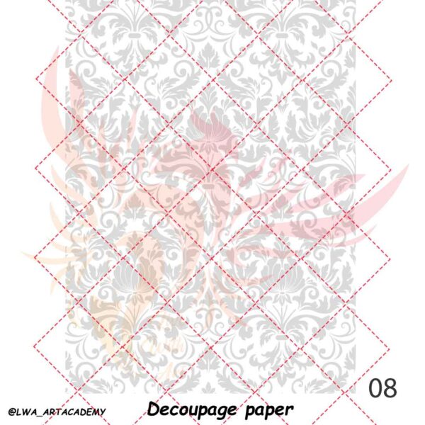 08 کاغذ دکوپاژ (Decoupage Paper) - تصویر 1