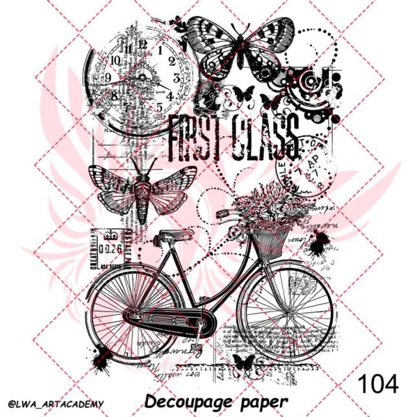 کاغذ دکوپاژ (Decoupage Paper) - تصویر 1