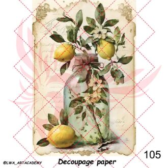 کاغذ دکوپاژ (Decoupage Paper)