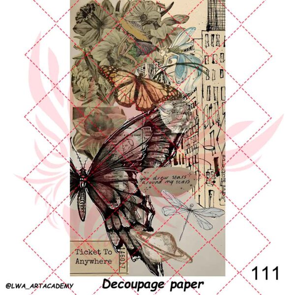 کاغذ دکوپاژ (Decoupage Paper) - تصویر 1
