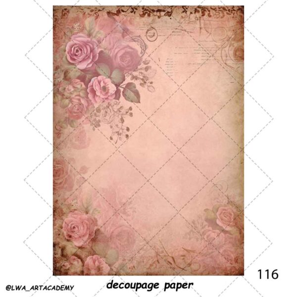 کاغذ دکوپاژ (Decoupage Paper) - تصویر 1