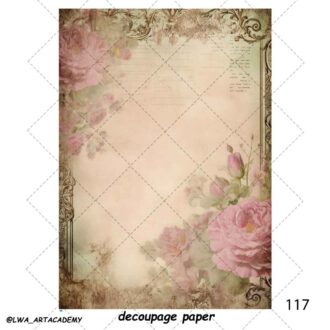 کاغذ دکوپاژ (Decoupage Paper)
