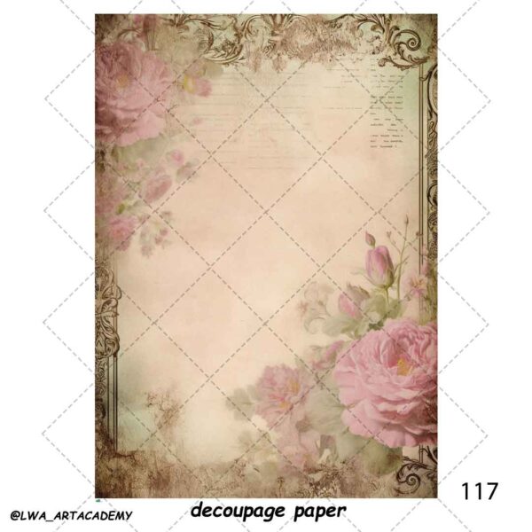 کاغذ دکوپاژ (Decoupage Paper) - تصویر 1