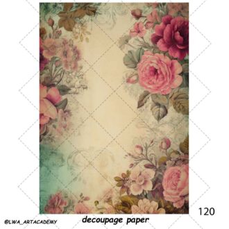 کاغذ دکوپاژ (Decoupage Paper)