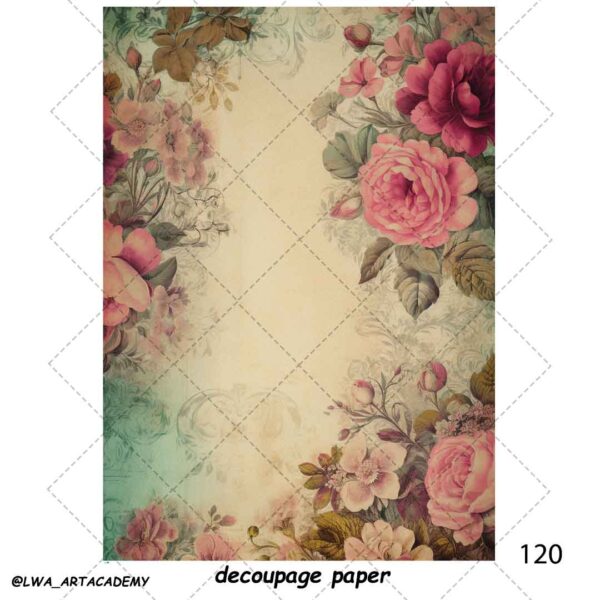 کاغذ دکوپاژ (Decoupage Paper) - تصویر 1