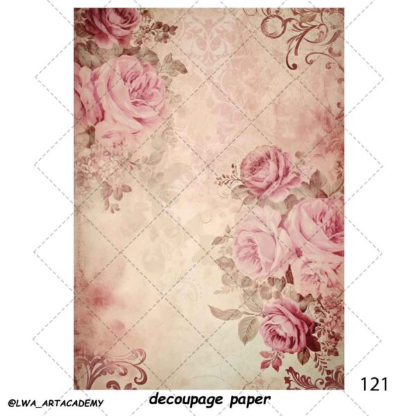 کاغذ دکوپاژ (Decoupage Paper) - تصویر 1