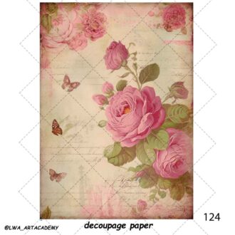 کاغذ دکوپاژ (Decoupage Paper)