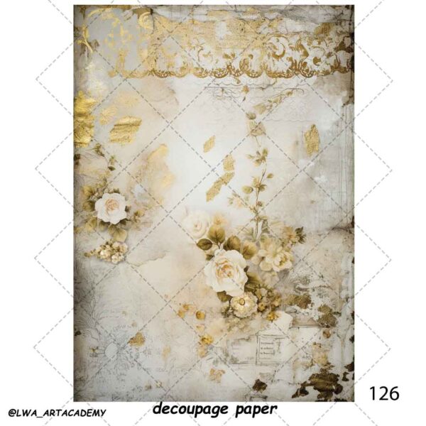 کاغذ دکوپاژ (Decoupage Paper) - تصویر 1