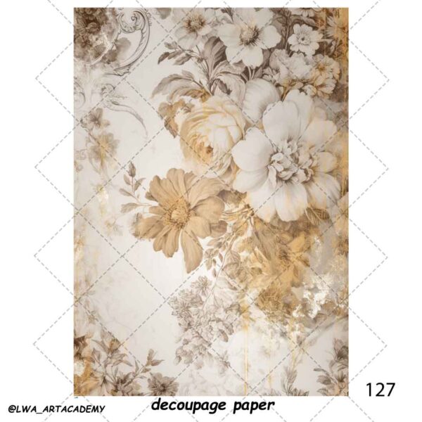 کاغذ دکوپاژ (Decoupage Paper) - تصویر 1