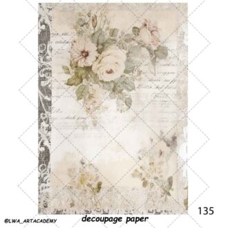 کاغذ دکوپاژ (Decoupage Paper)