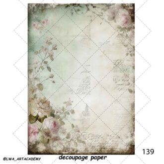 کاغذ دکوپاژ (Decoupage Paper)