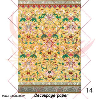 کاغذ دکوپاژ (Decoupage Paper)