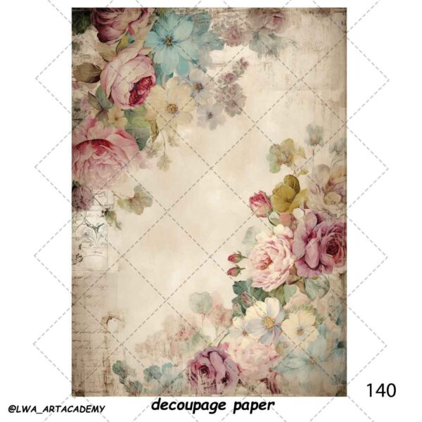 کاغذ دکوپاژ (Decoupage Paper) - تصویر 1