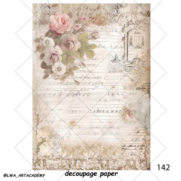 کاغذ دکوپاژ (Decoupage Paper) - تصویر 1