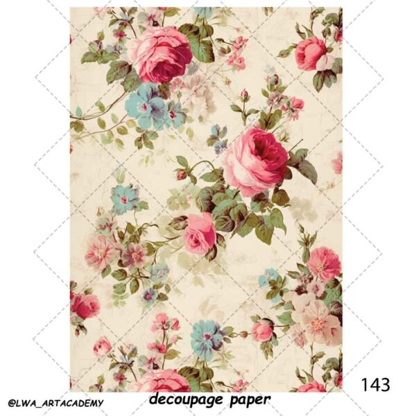 کاغذ دکوپاژ (Decoupage Paper) - تصویر 1