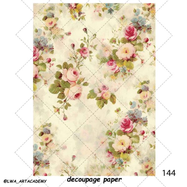کاغذ دکوپاژ (Decoupage Paper) - تصویر 1