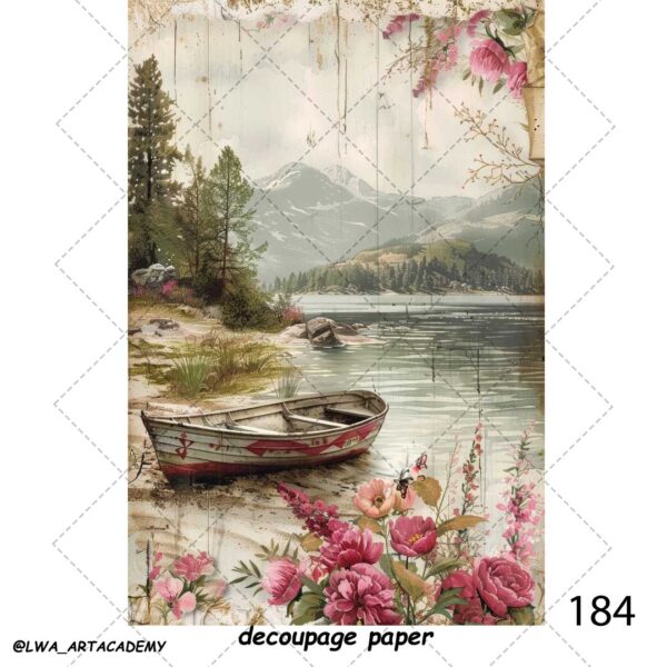 کاغذ دکوپاژ (Decoupage Paper) - تصویر 1