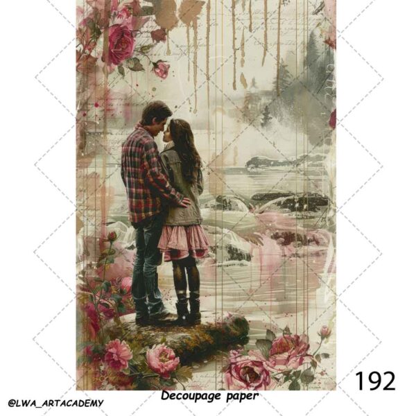 192 کاغذ دکوپاژ (Decoupage Paper) - تصویر 1