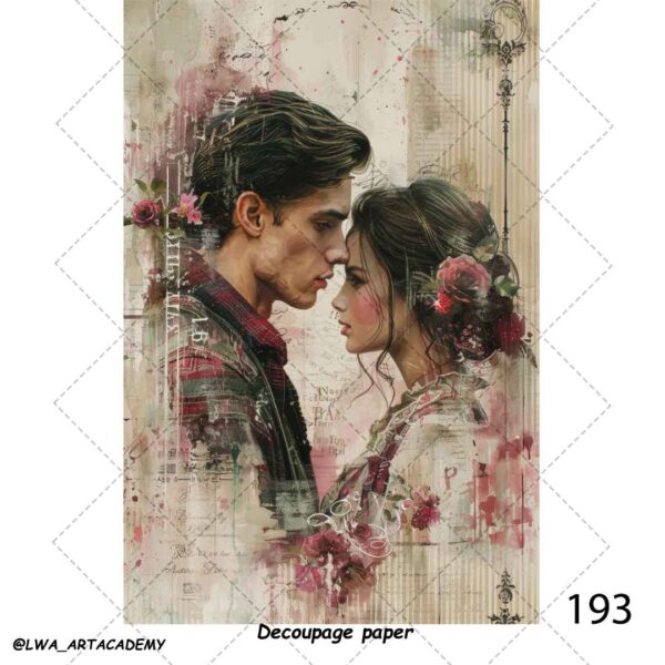 193 کاغذ دکوپاژ (Decoupage Paper) - تصویر 1