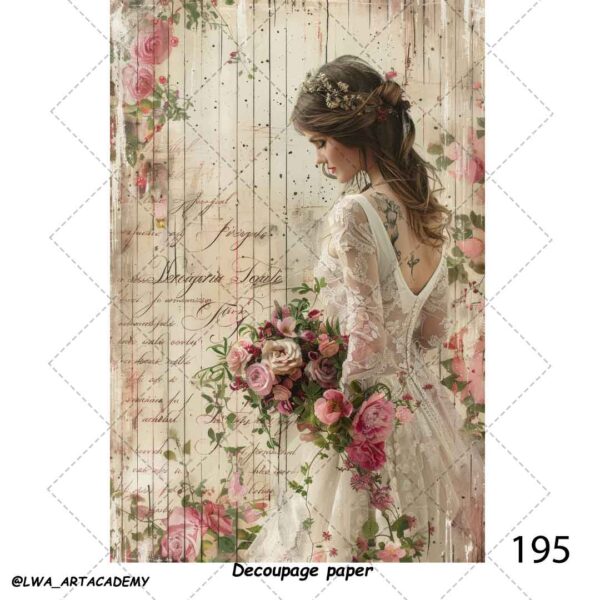 کاغذ دکوپاژ (Decoupage Paper) - تصویر 1