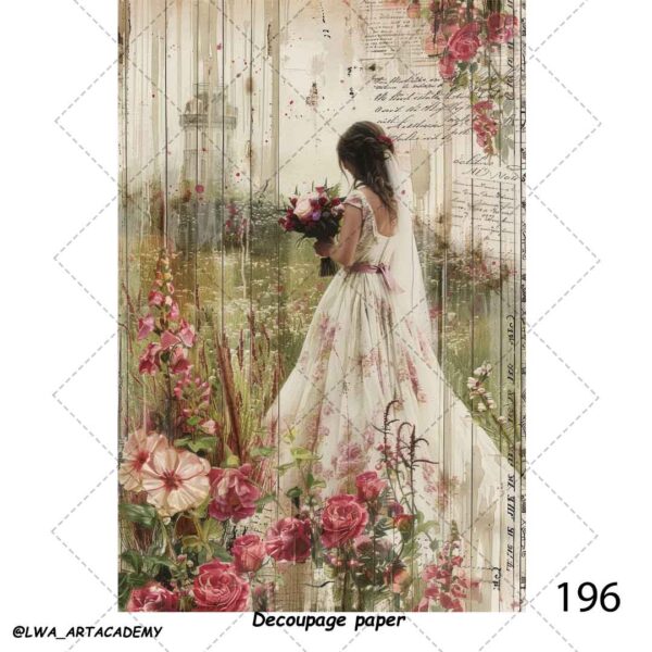 کاغذ دکوپاژ (Decoupage Paper) - تصویر 1