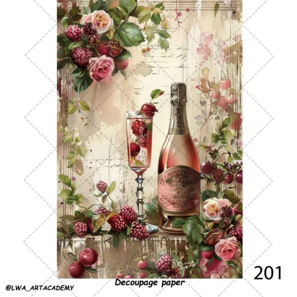 کاغذ دکوپاژ (Decoupage Paper) - تصویر 1