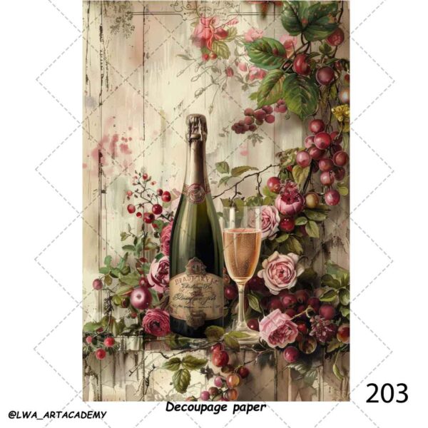 کاغذ دکوپاژ (Decoupage Paper) - تصویر 1