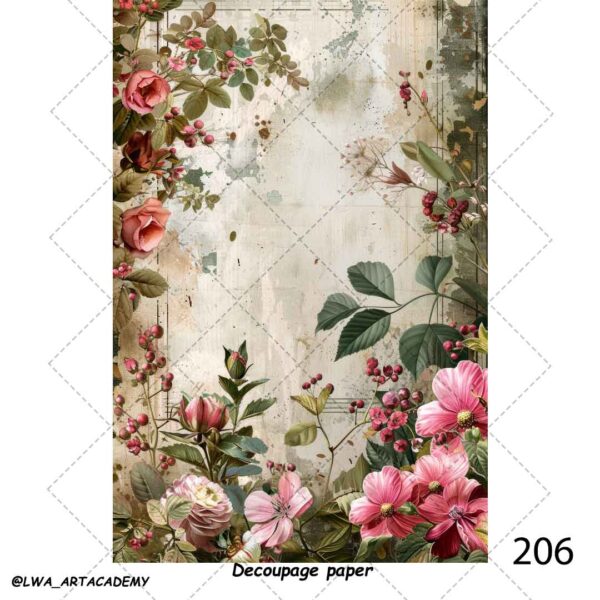 کاغذ دکوپاژ (Decoupage Paper) - تصویر 1