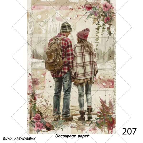 کاغذ دکوپاژ (Decoupage Paper) - تصویر 1