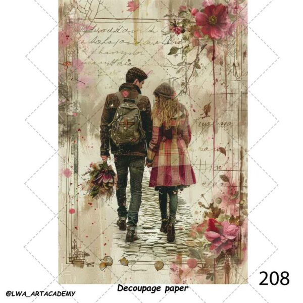 کاغذ دکوپاژ (Decoupage Paper) - تصویر 1