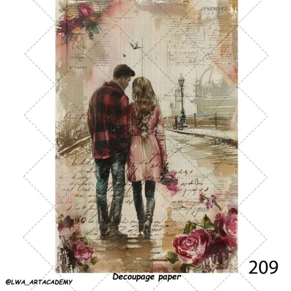 کاغذ دکوپاژ (Decoupage Paper) - تصویر 1
