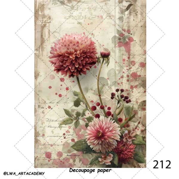 کاغذ دکوپاژ (Decoupage Paper) - تصویر 1