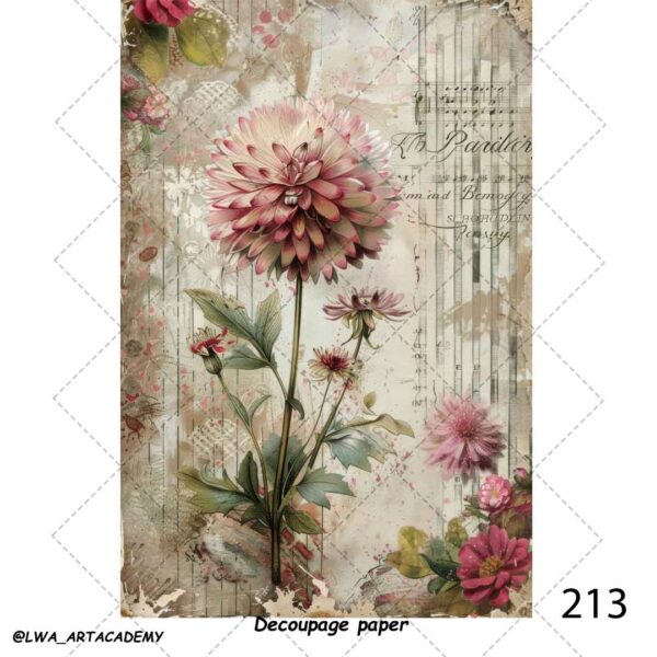 کاغذ دکوپاژ (Decoupage Paper) - تصویر 1