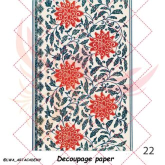 کاغذ دکوپاژ (Decoupage Paper)