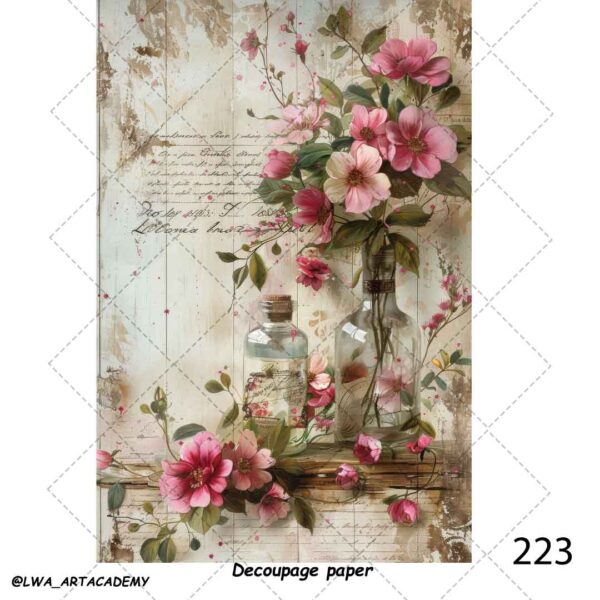 کاغذ دکوپاژ (Decoupage Paper) - تصویر 1