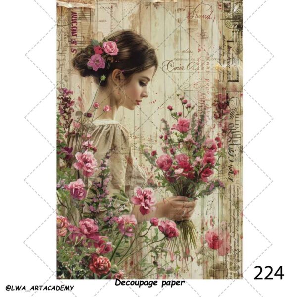 کاغذ دکوپاژ (Decoupage Paper) - تصویر 1