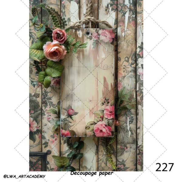 کاغذ دکوپاژ (Decoupage Paper) - تصویر 1
