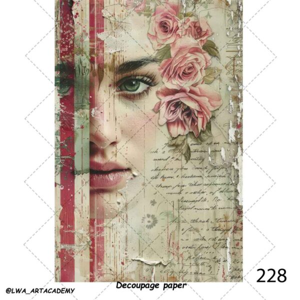 کاغذ دکوپاژ (Decoupage Paper) - تصویر 1