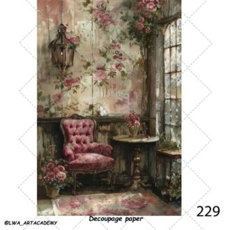 کاغذ دکوپاژ (Decoupage Paper)