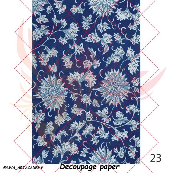 23 کاغذ دکوپاژ (Decoupage Paper) - تصویر 1